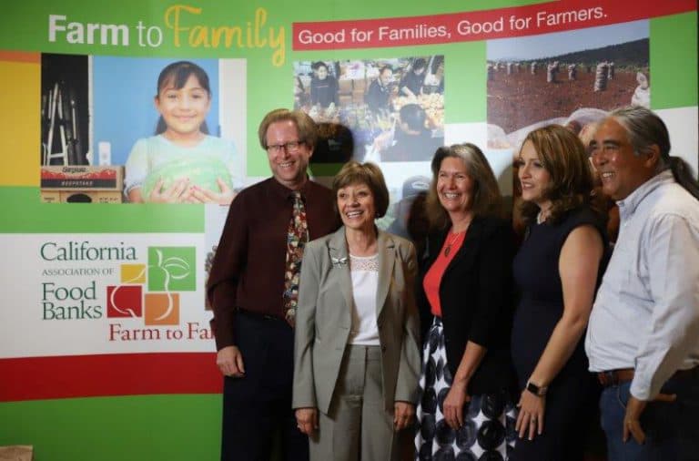 122 Tons of Food – California Ag Comes Through During Farm to Food Bank Month