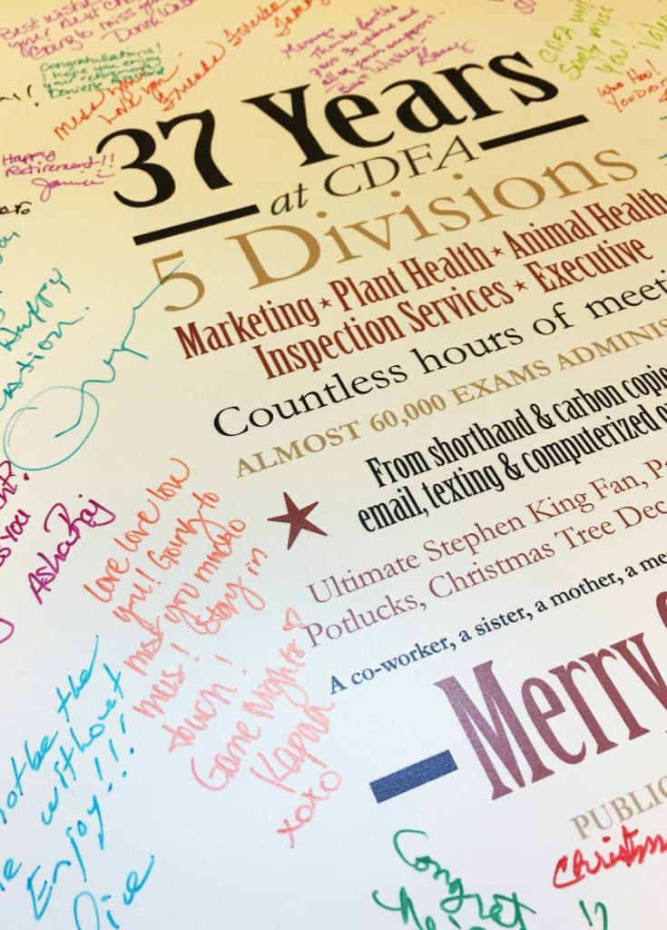 CDFA bids a fond farewell to Merry Wells after 37 years of service