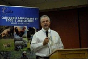CDFA Veterinarian Wins Prestigious National Award