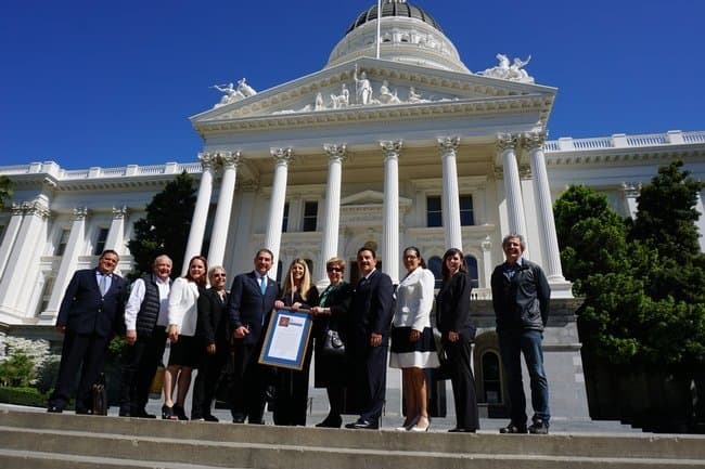 Mexican Dignitaries and UC 4-H Leadership Honored in the California State Senate