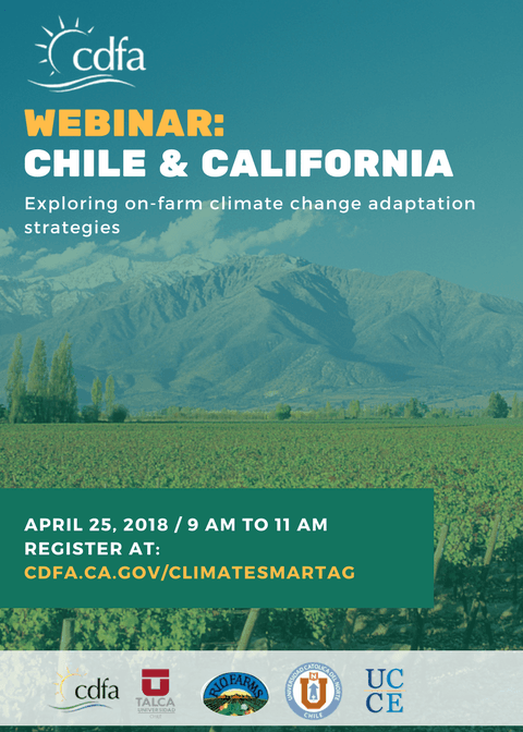 California and Chile to Co-Host Webinar On Climate Adaptation Strategies
