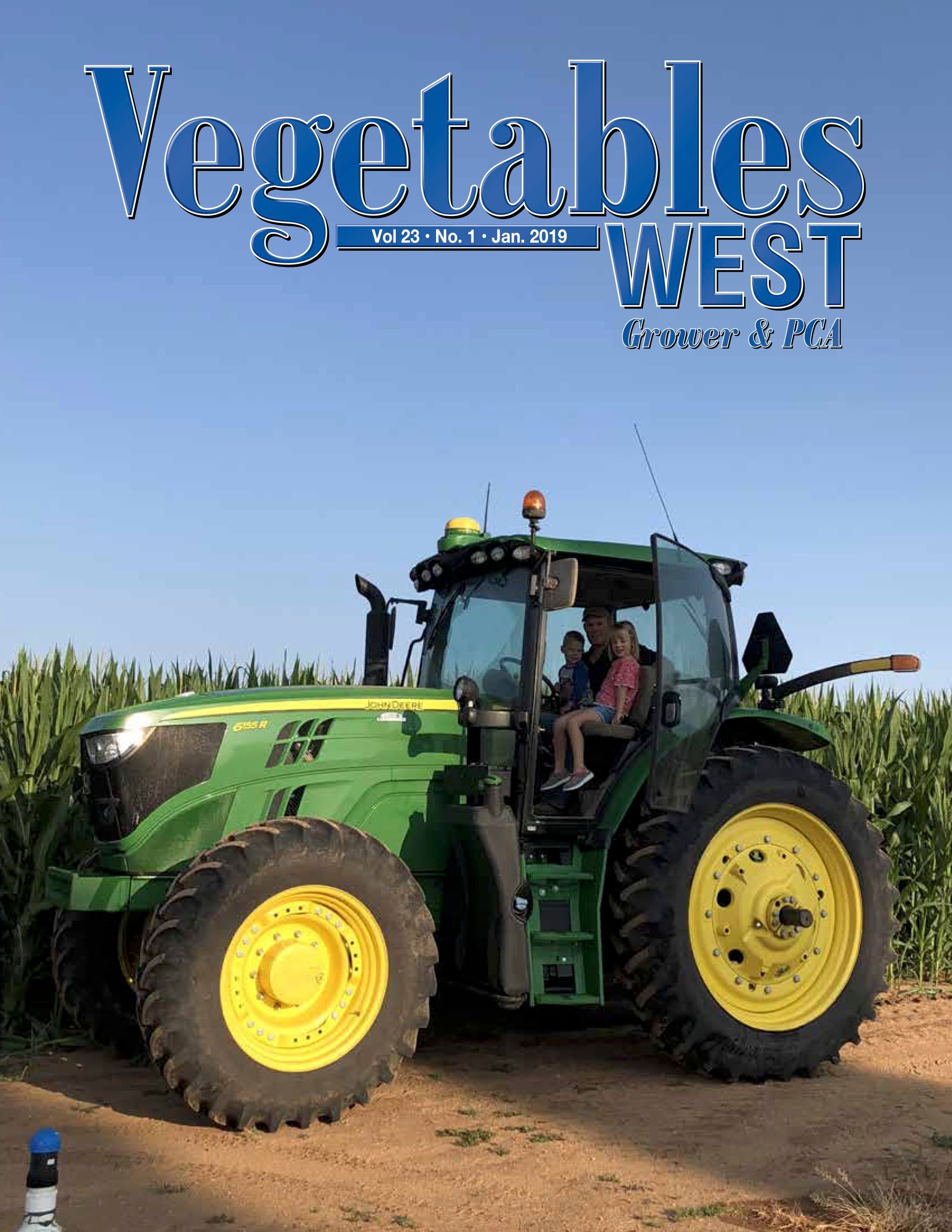 Vegetables West Magazine January 2019 Issue