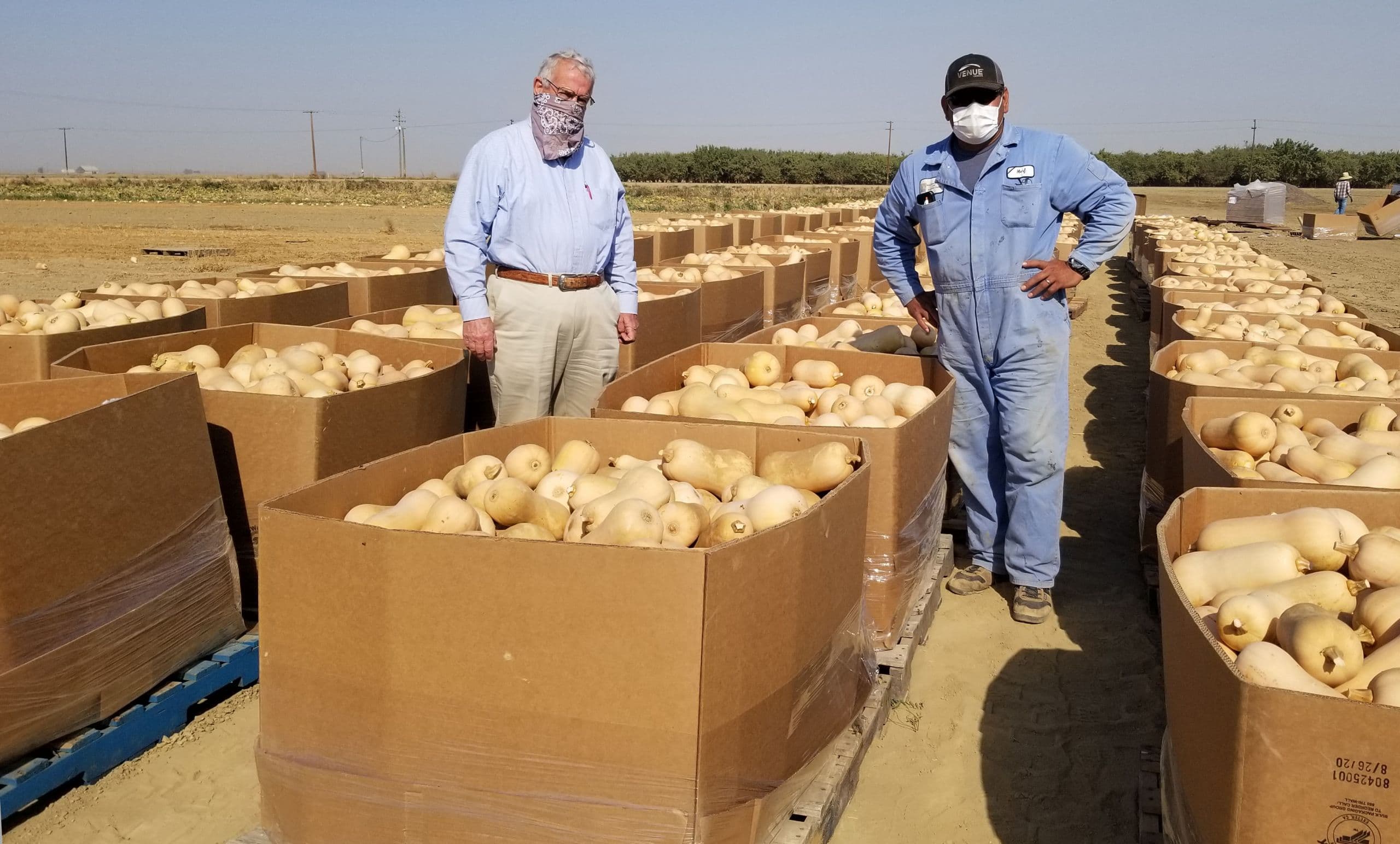Farmer’s Inspiration Leads to Squash Donation to Central CA Food Bank