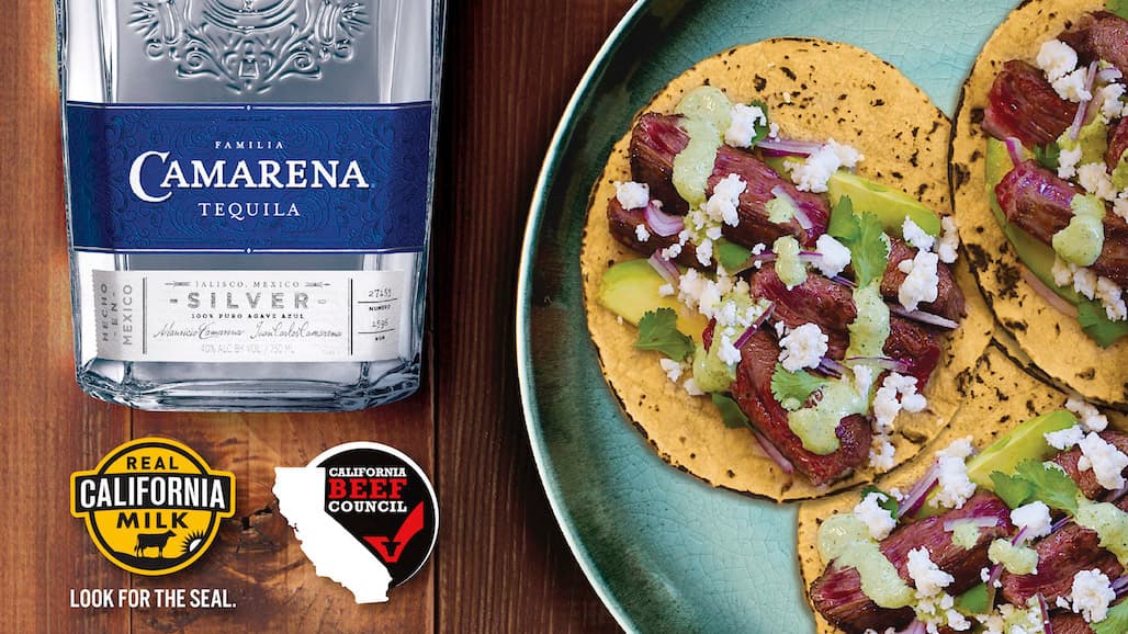 CA Beef Council, Camarena Tequila and Real CA Milk Launch “Tacos, Tequila y Más” for Cinco de Mayo