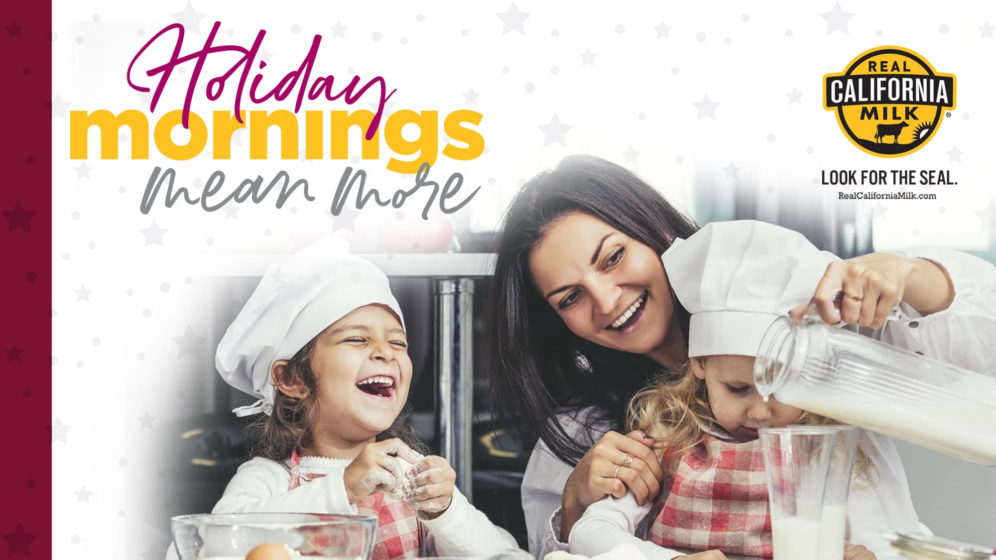 Real CA Milk Begins Holiday Season With Mornings Mean More Campaign