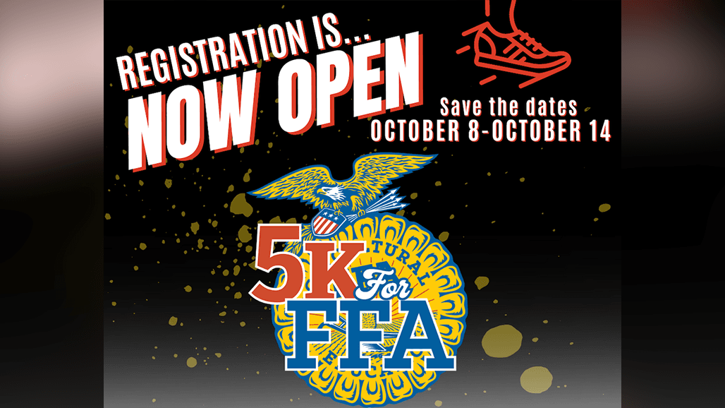 California FFA Foundation 5K Event Coming Oct. 8-14