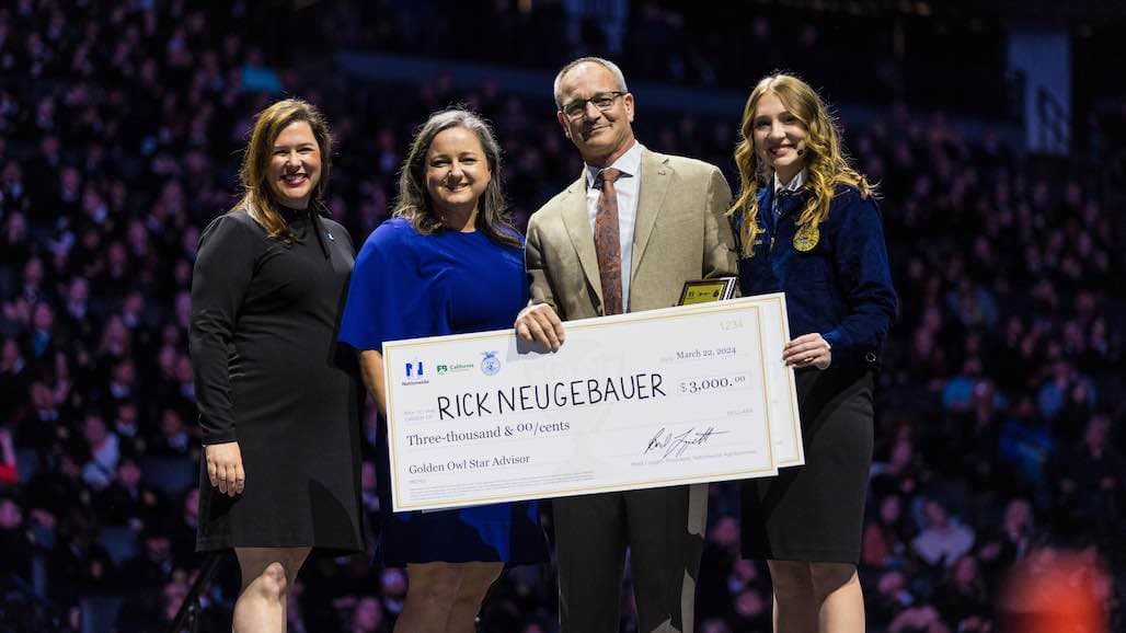 Fall River Junior-Senior High School’s Rick Neugebauer Named California’s “Ag Educator of the Year”