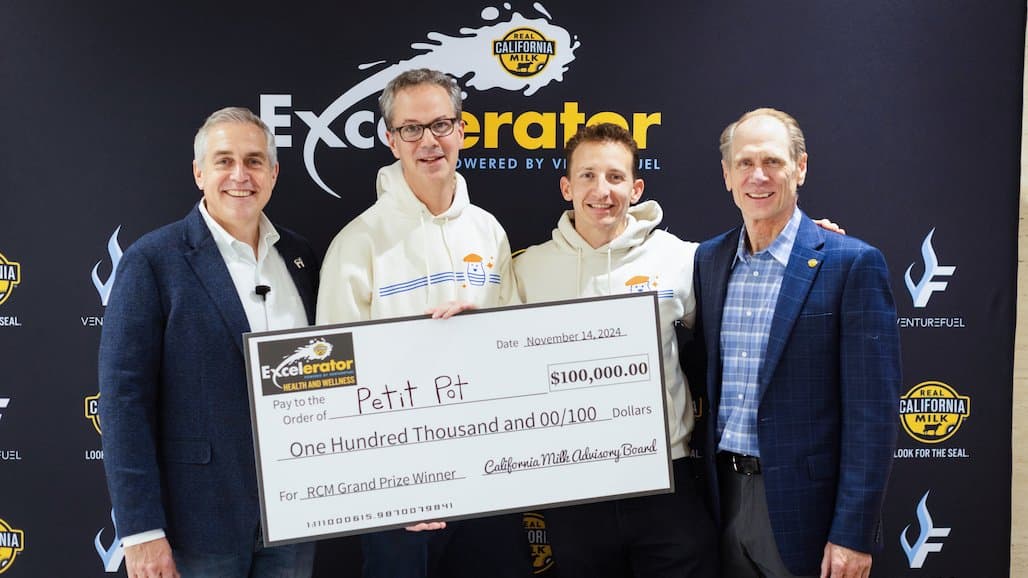 Petit Pot Takes $100,000 Grand Prize at 2024 Real California Milk Excelerator