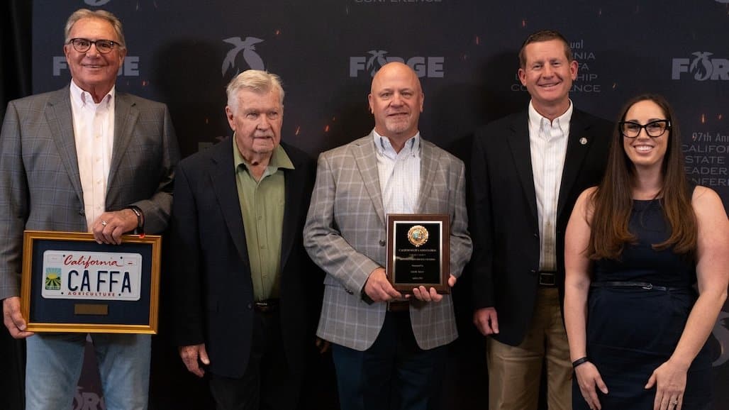 California FFA Honors Grow West, Farm Bureau and the California Ag Teachers’ Association