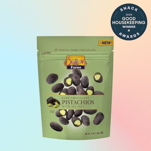 Setton Farms’s Chocolate Pistachios Selected as Good Housekeeping Awards Winner